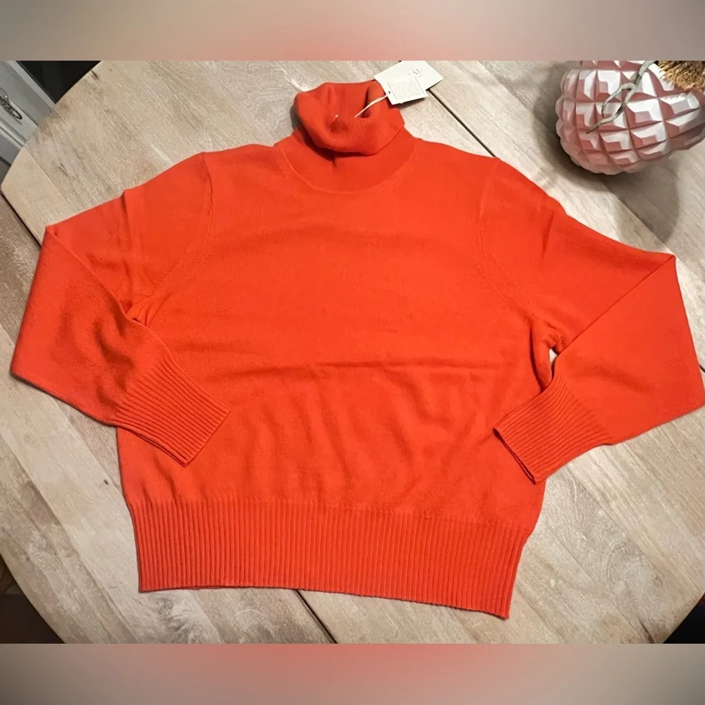 Cashmere Turtleneck The Great, Size 1 - Picture 2 of 5
